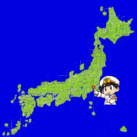 お台場のマップ画像