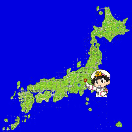 八王子のマップ画像