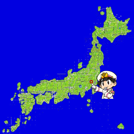 東京のマップ画像