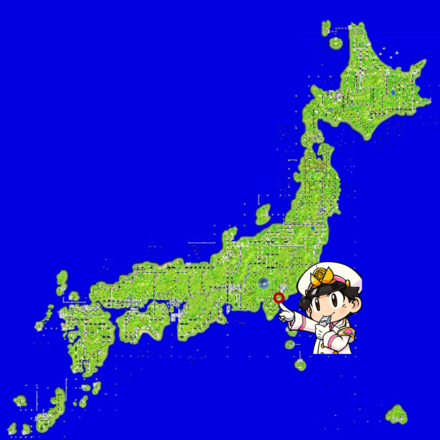 湯河原のマップ画像