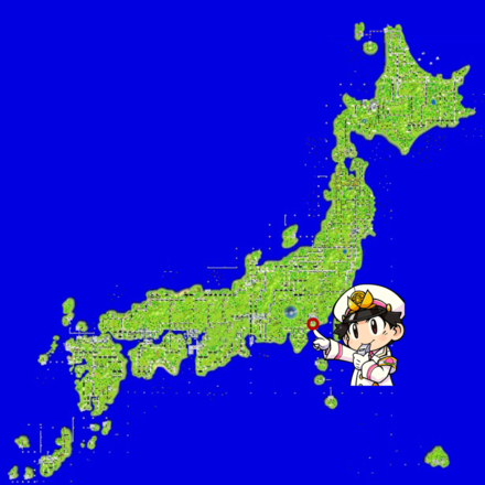 横須賀のマップ画像