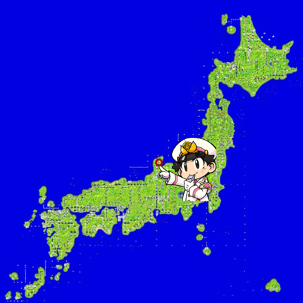 和倉温泉のマップ画像