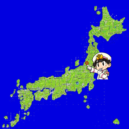 村上のマップ画像