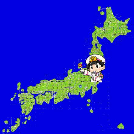 佐渡のマップ画像