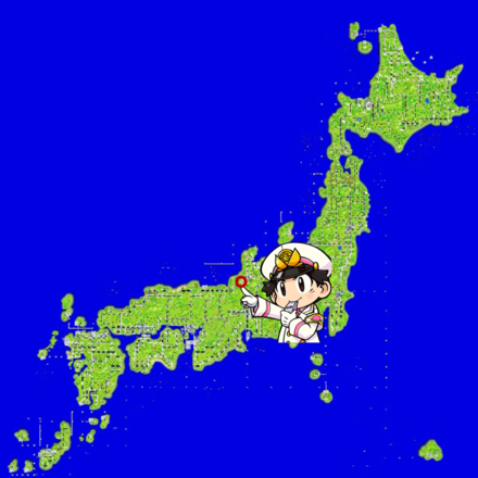 福井のマップ画像