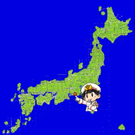 浜松のマップ画像