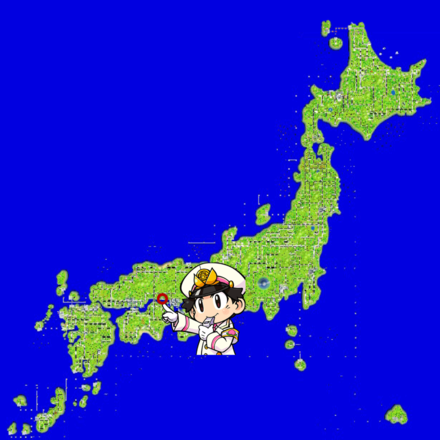 赤穂のマップ画像