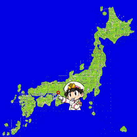 吹田のマップ画像