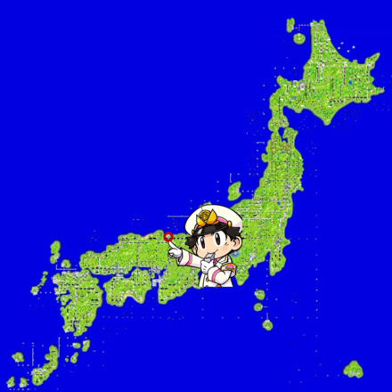 舞鶴のマップ画像