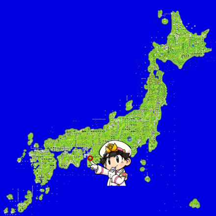 和歌山のマップ画像