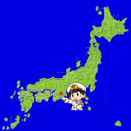 橿原のマップ画像