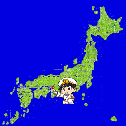 なんばのマップ画像