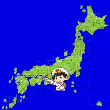 北浜のマップ画像