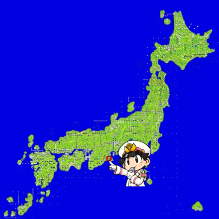 伊勢のマップ画像