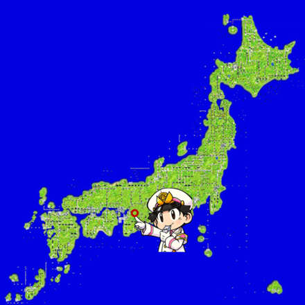 鶴橋のマップ画像