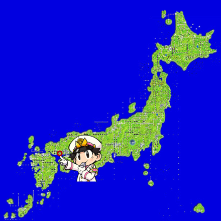 柳井のマップ画像