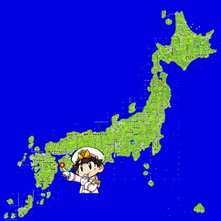宇和島のマップ画像