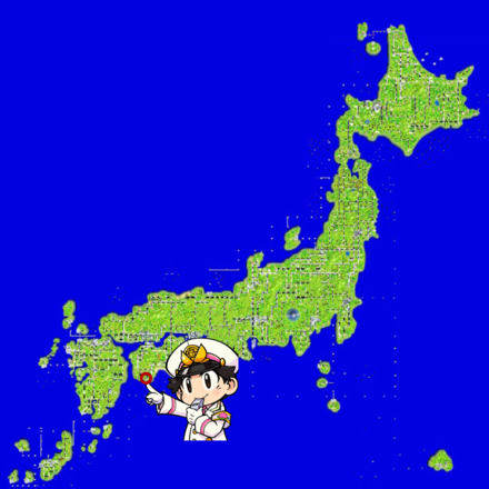 土佐清水のマップ画像