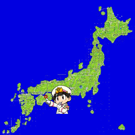 四国中央のマップ画像