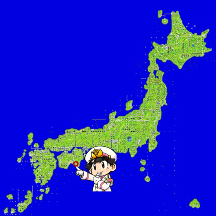 安芸のマップ画像