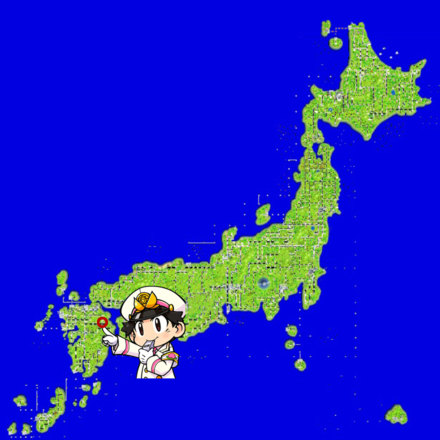 大分のマップ画像