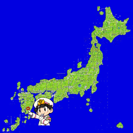 都城のマップ画像