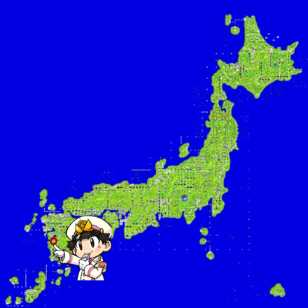 水俣のマップ画像