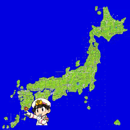 鹿屋のマップ画像