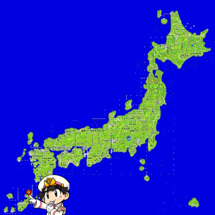 大宜味のマップ画像