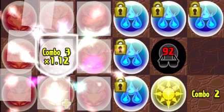 ダメージ無効貫通の正方形消し