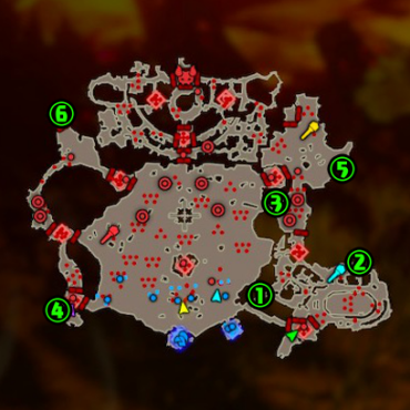 ハイラル奪還戦コログマップ