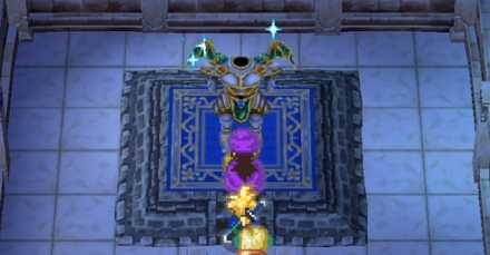 入り口横の扉で天空の鎧を入手