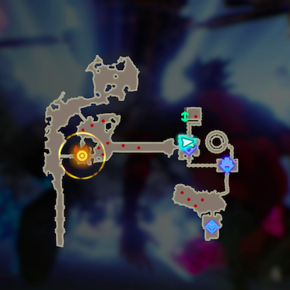 コーガ様奮闘記のマップ