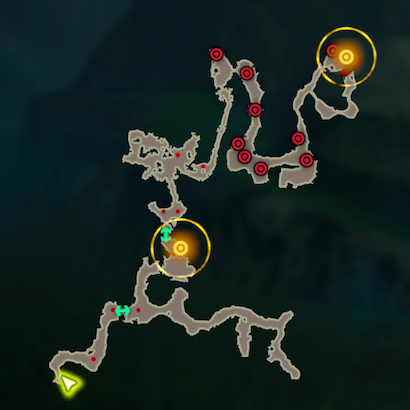 逃げる者と追う者のマップ