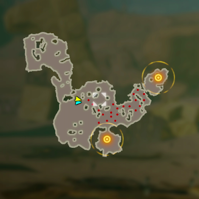 ガノンの残滓のマップ