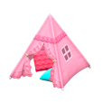 キッズテントのピンクの画像
