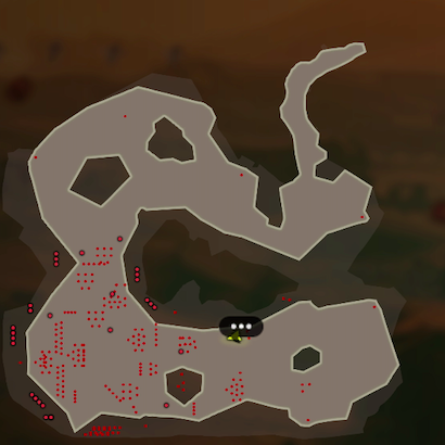 モルドラジーク氾濫のマップ