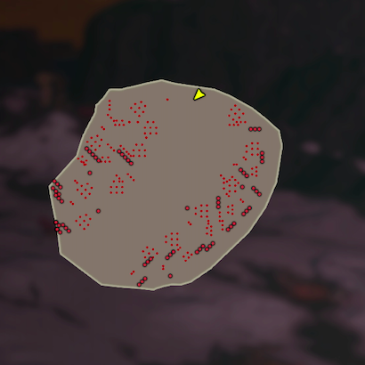 嵐を抜けてのマップ