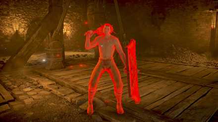 坑道の黒ファントム2の画像