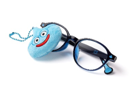 スマイルスライム ぬいぐるみマスコットクリーナー メガネスライム