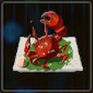 岩塩焼きガニ画像