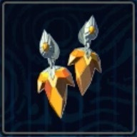 コハクの耳飾り画像