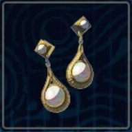 オパールの耳飾り画像