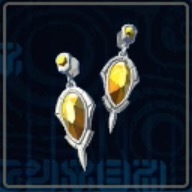 トパーズの耳飾り画像