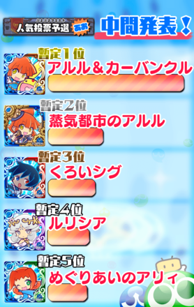 中間発表青属性