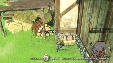 ハイラル平原の戦いの宝箱