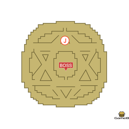 過去のカオス神殿B5F