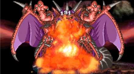 メラゾーマや攻撃でダメージを稼ぐ