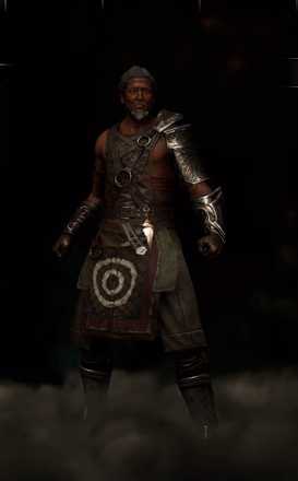 穴掘り人の男見た目