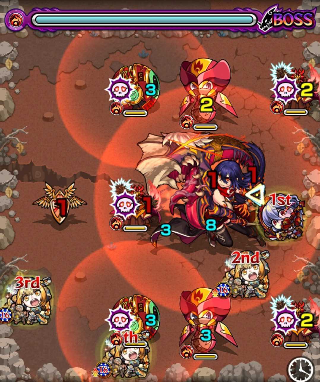 コクスティア ボス1